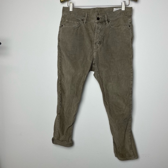 Allsaints Corduane Kick Crop Tapered 